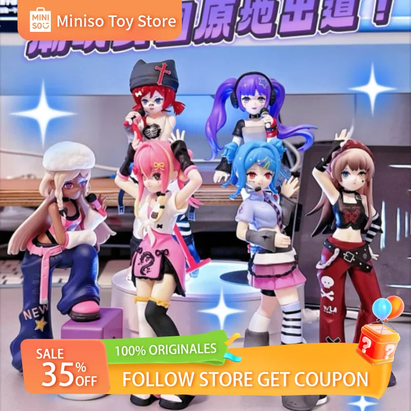 

Haee Girls Kpop Performance Stage Series Blind Box PVC Figure Collectible Doll Anime Desk Decor Kpop Gift Girl Birthday Present