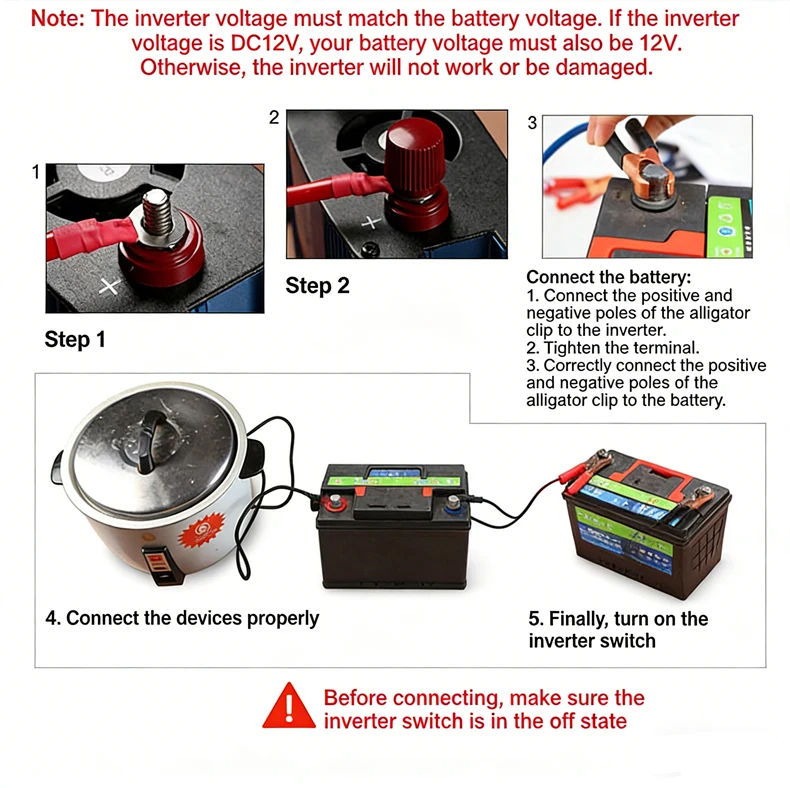 

Высококачественный инвертор с модифицированной синусоидой мощностью 500Вт/1200Вт, 12В/24В/48В/60В на 220В, с USB и цифровым дисплеем, интеллектуальный солнечный инвертор.