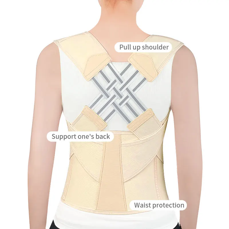 Posture Corrector Back Support Comfortable Back and Shoulder Brace for Men and Women Medical Device To Improve Bad Posture Belt