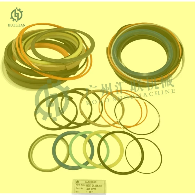 

E325 E330GC Excavator Parts Boom Bucket Arm Hydraulic Cylinder Seal Kit 456-0200 528-4258 456-0209 Hydraulic Cylinder Repair Kit