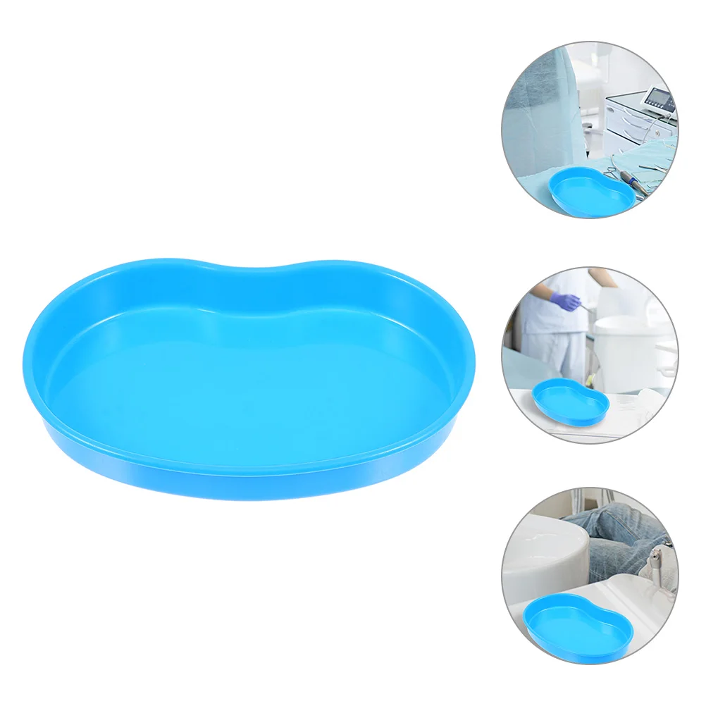 Kidney Shaped Tray Small Steel Medical Multi use Surgical Disinfection Reliable PET Hospital Clinic Practical Safe