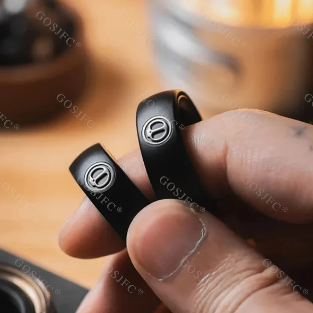 LAUTIE MONTEUR-I RING Aluminium Ring Spinner Spy Wars Serie Fidget Speelgoed Voor Volwassenen Angst Relief Gadgets