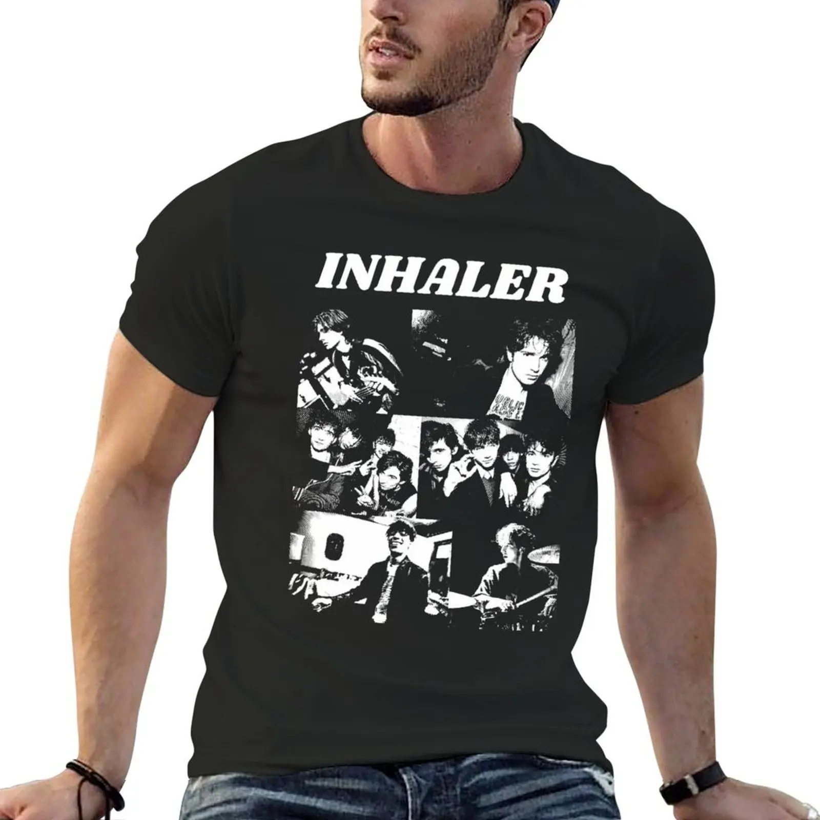 

Inhaler T-Shirt shirts graphic street wear for a boy rapper graphic tees mens plain t shirts