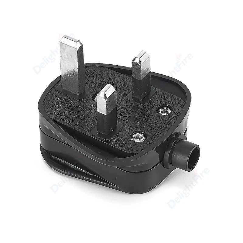 Replacement UK Plug Adapter With 13A Fuse AC Outlets Rewireable Power Adapter Schuko Extension Cord Connector Plug