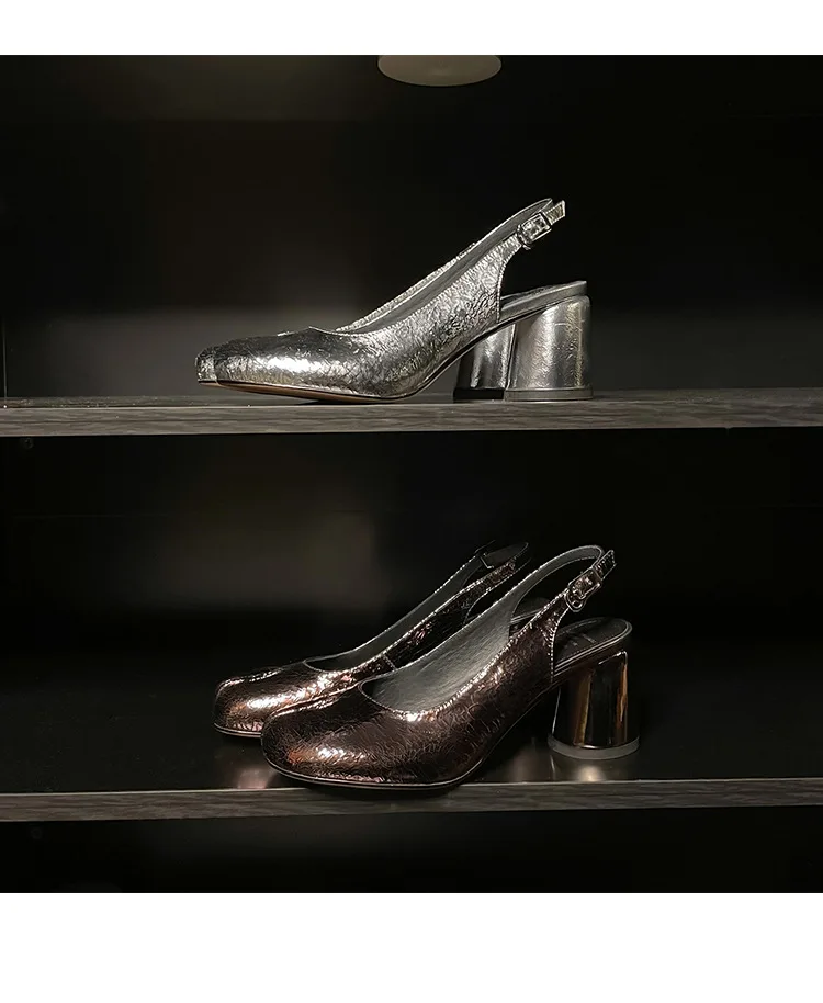 

IPPEUM Women Tabi Pumps Round Heel 2026 New Fashion Split Toe Mary Janes High Heels Tabis Shoes