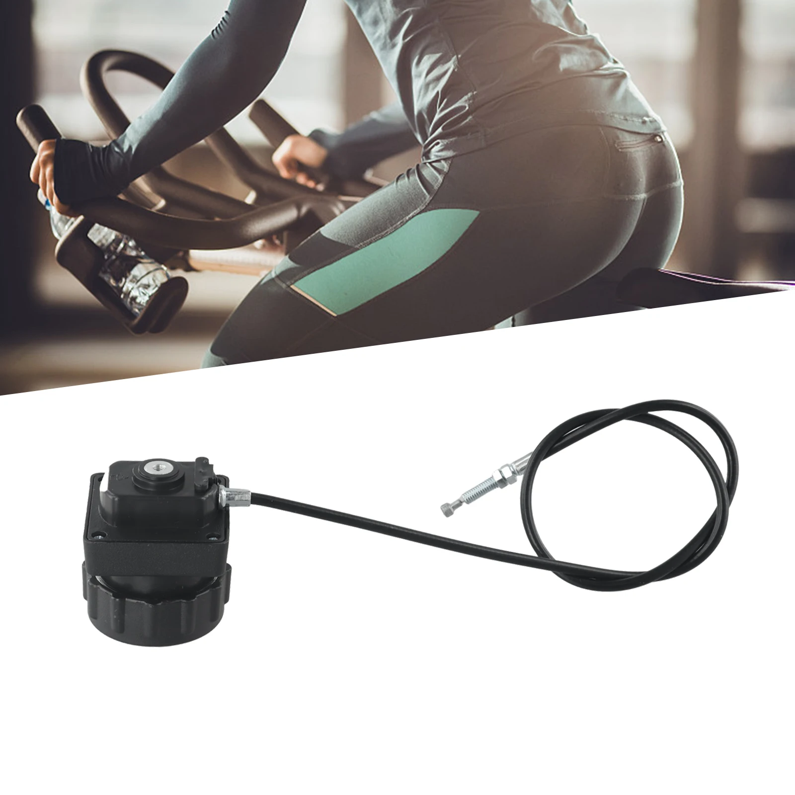 Pieza de perilla de bicicleta, perilla de resistencia profesional de Metal magnético funcional, accesorios útiles, perilla de bicicleta, bicicleta estática