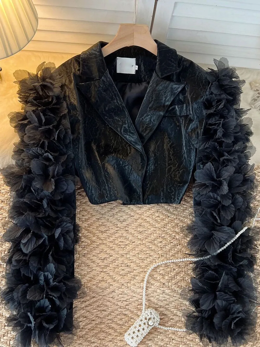Fashionable Short Leather Jacket Women's Stylish Versatile Luxury Light Autumn New Arrival PU Leather Coat for Young Women