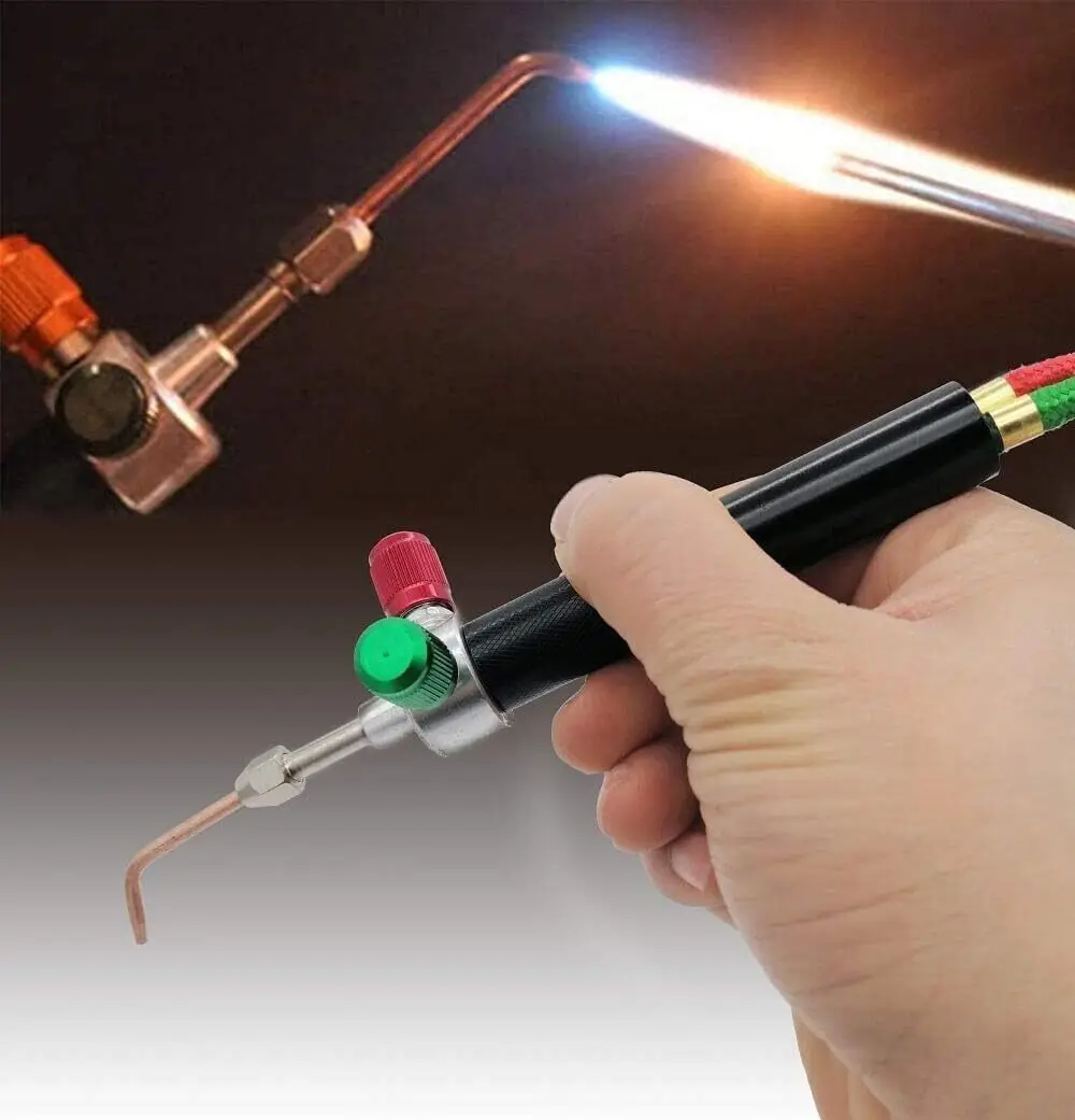 

НОВЫЙ Набор для газовой сварки, 5 насадок для сварки, подходит для малых газовых горелок ювелиров, для ремонта ювелирных изделий с использованием шланга