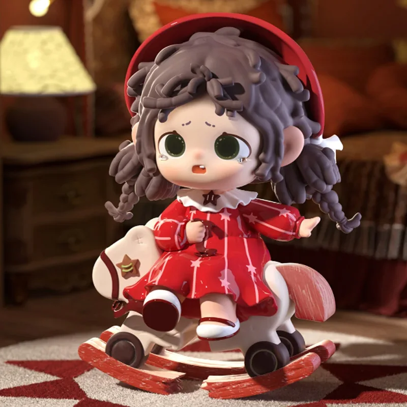 

Authentic Fourth Generation Fu Fu Doll Miaomiao House Series Blind Box Rolling Yarn Girl Cute Desktop Ornaments Birthday Gifts