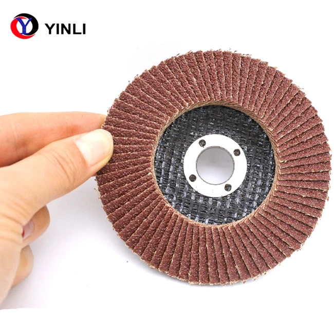 T27 100mm Aluminium Oxide Grit 40 Flap Discs