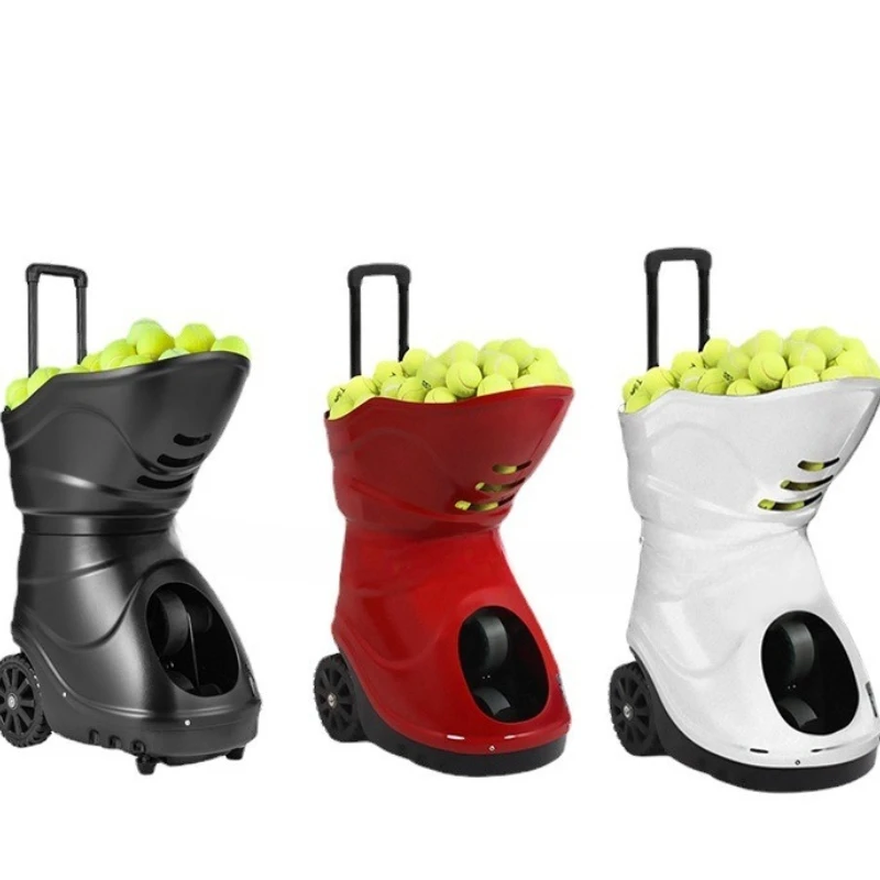 Tennis automatic serve machine trainer