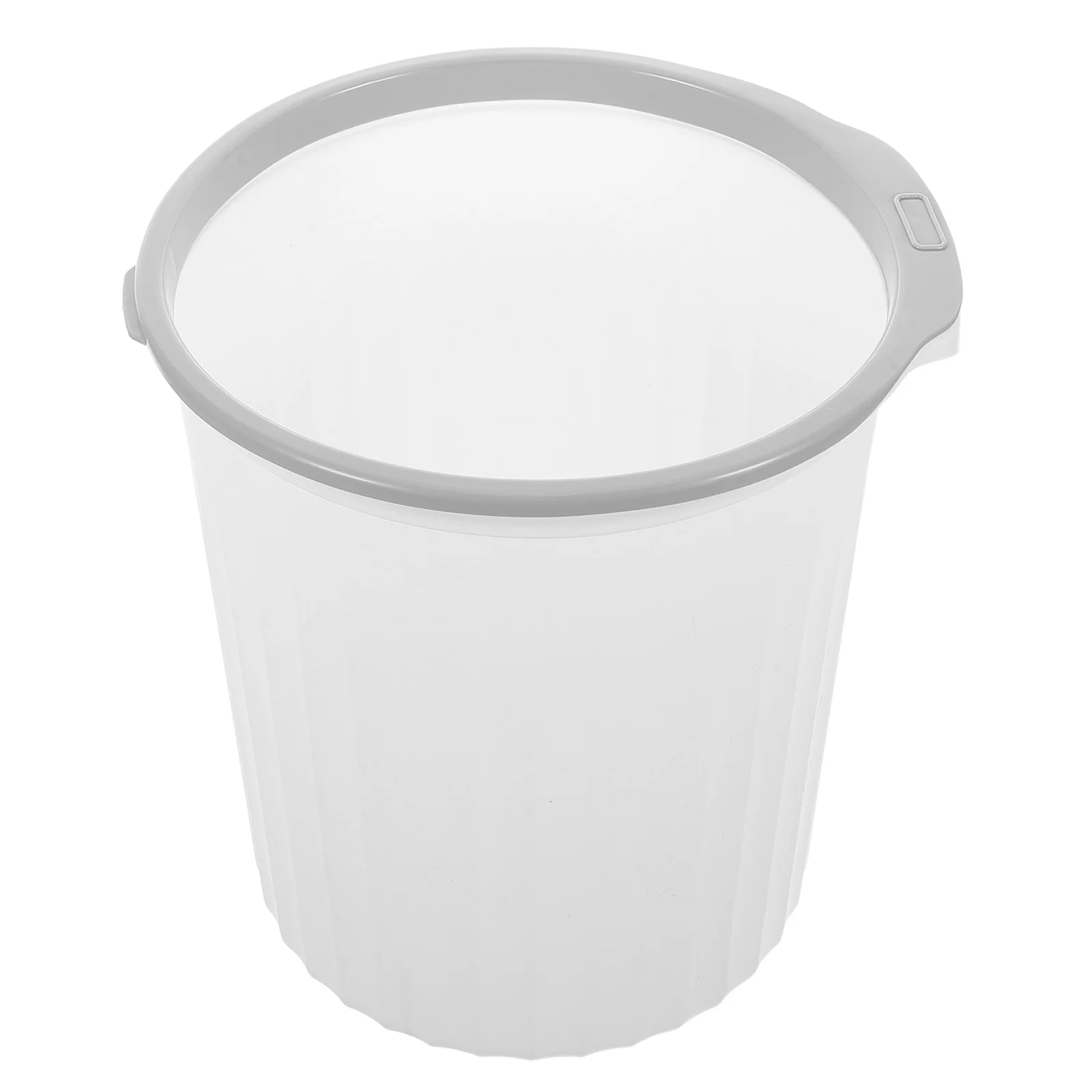

Minimalist Trash Can Large Capacity Detachable Design Odor Proof Stylish Wastebasket For Bedroom Bathroom Kitchen Office Plastic