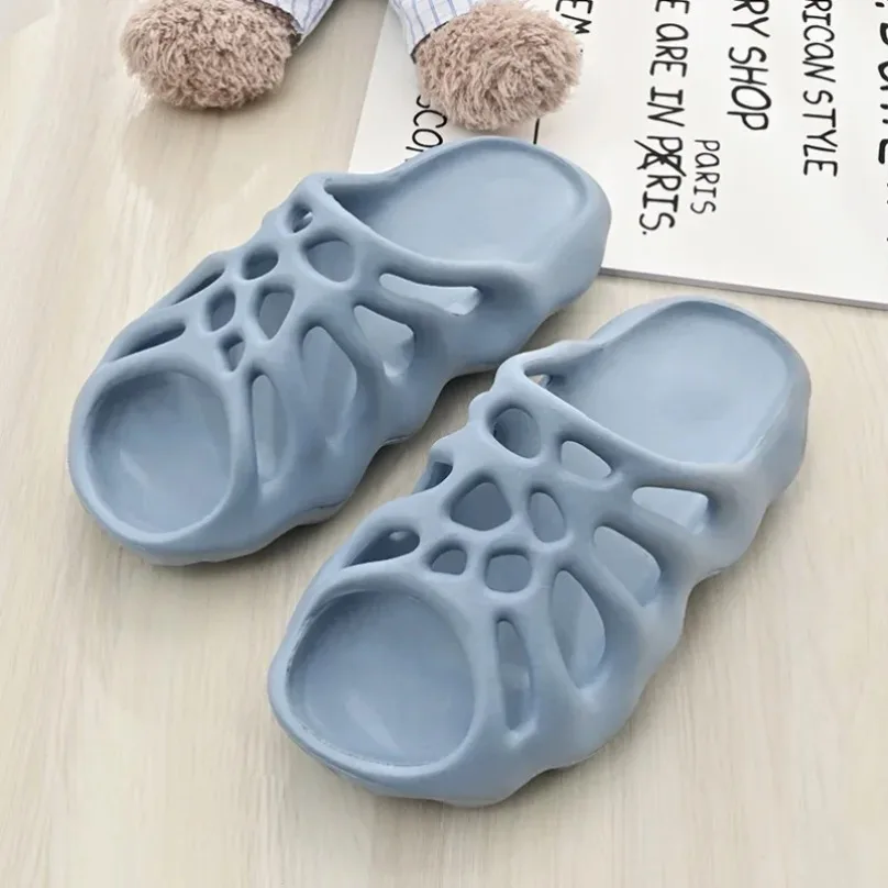 House Women Slipper Skulls Cloud Sandals Men Summer Soft Flip Flops Beach Slides Home Shoe Outdoor Hollow Out Ladies Female Male