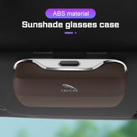 Car Visor Glasses Case Sunglasses Holder For Jaguar XE XF XJ F-Type F-Pace XKR XEL XFL S F XK XJL XJ6 Eyeglasses Box Accessories