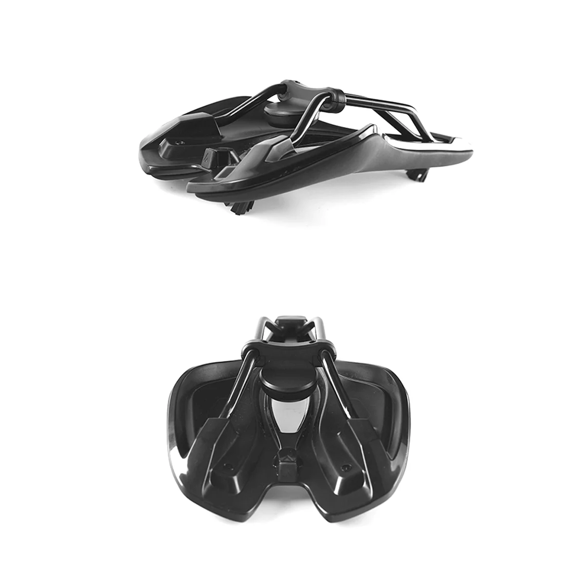 Suporte oculto de bicicleta para etiqueta de ar, rastreador GPS de bicicleta para etiqueta de ar sob o assento à prova d'água para bicicleta elétrica preta