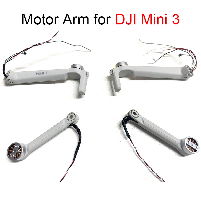 Mavic-Mini 3 ProplessMotor Arm, ESC Motor Arm, Original, Avant Stores, Arrière, Droit, DJI