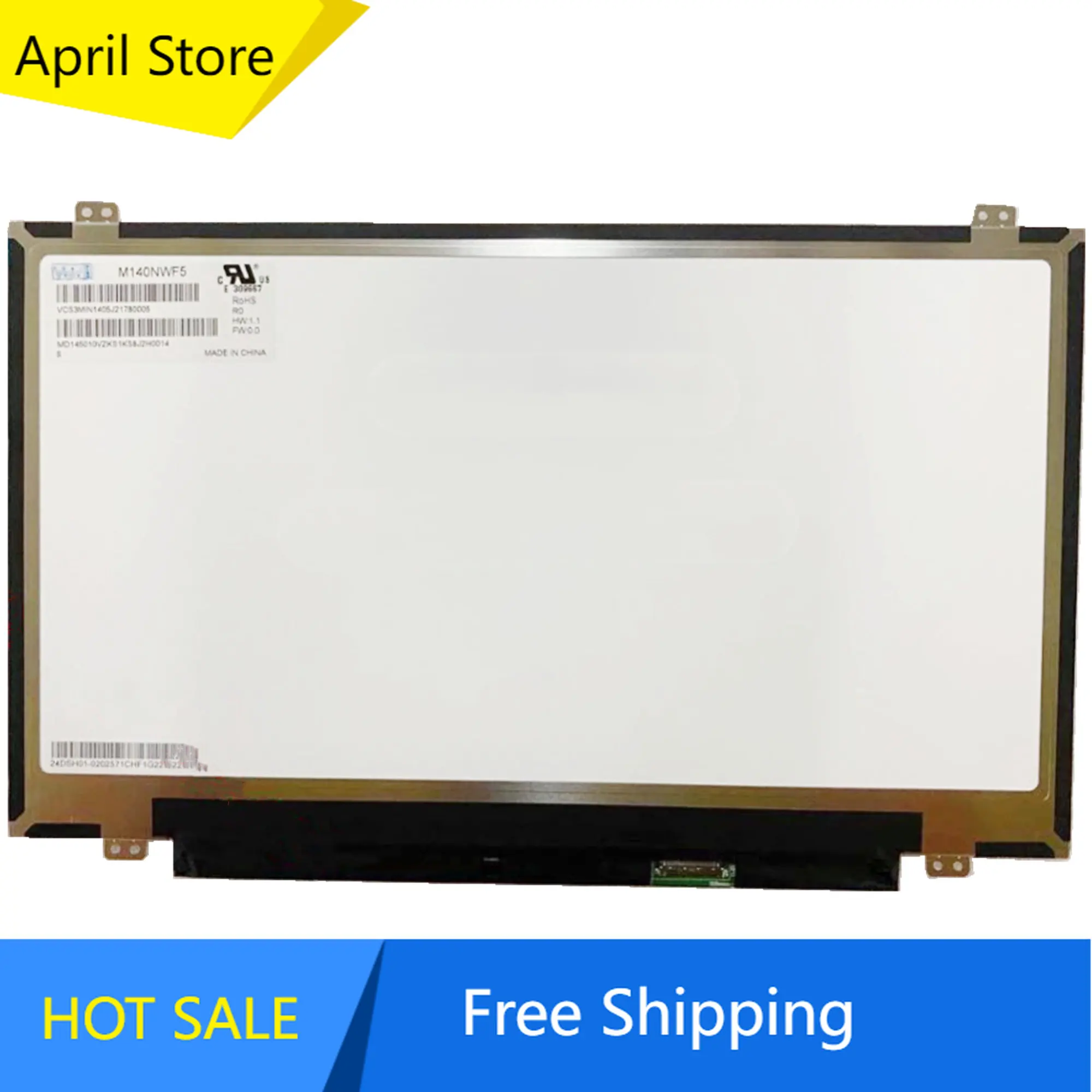 

M140NWF5 R0 1920*1080 EDP 30 Pins 14.0" IPS Laptop LCD Screen Display Panel