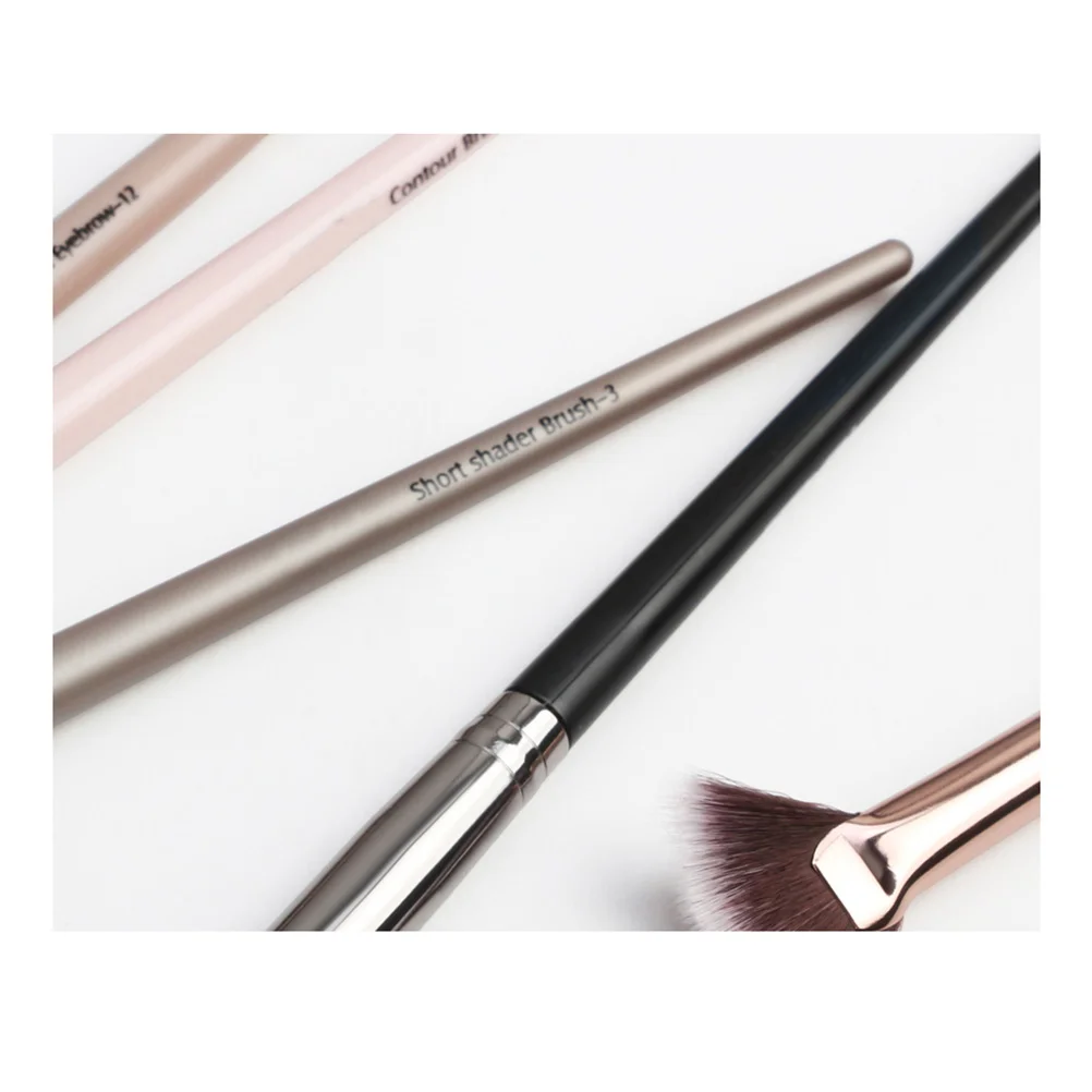 1 Set of 12PCS Kit Eyeshadow Brush Fashionable Makeup Tool Multifunctional Makeup Brush Kit Sturdy Brush Set f