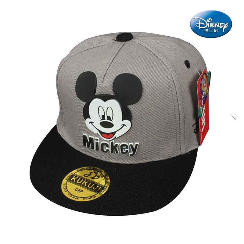 Disney Waflera Mickey Mouse Baby Hat For Children Boy Girl Baseball Cap Fashion Kids Snapback Hip Hop Hat Children\'s Hats Caps