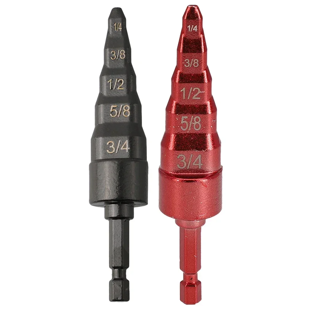 

2pc Pipe Expander Air Conditioner Copper Pipe Expander Tubing Repair Tool Hexagonal Handle Swaging Drill Bit Set Tube Expander