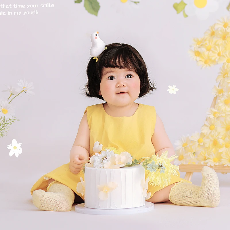 Écharpe de Sauna en Dentelle à Fleurs pour Bébé Fille, Vêtements de Photographie, Mignon Canard, Épingle à Cheveux, Accessoires de Document Solide, Robe, Chaussettes Imbibées, Costume de Tir pour Enfants