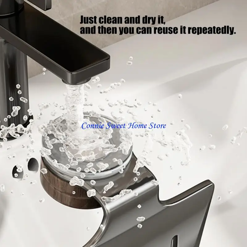 

LXAF Быстрое крепление лотка для хранения мыла Съемная конструкция присоски для ванн