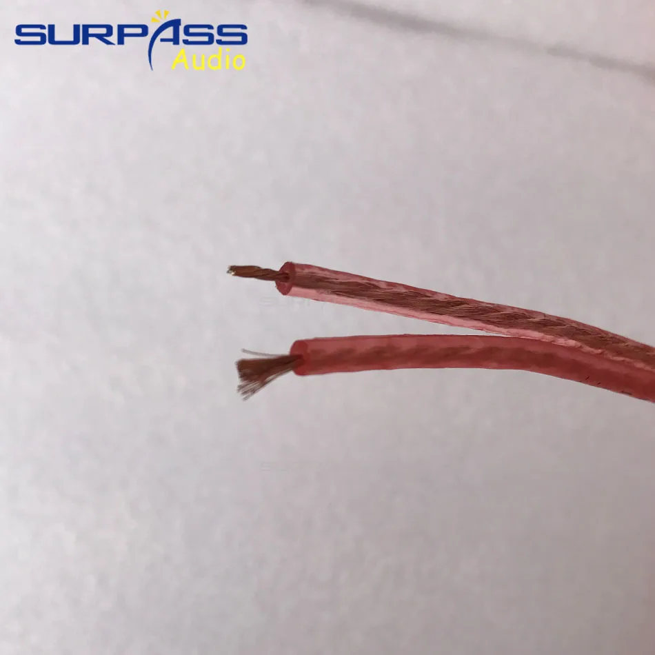 كابل مكبر صوت HIFI بدون أكسجين مكسو بالنحاس والألومنيوم 200 كور كابل مكبر صوت للسيارة صوت مسرح منزلي سلك مكبر صوت