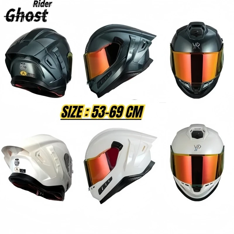 Large Size Flip Up Motorcycle Helmet, Head Circumference, Lightweight, DOT & ECE Certified, Casque Moto Casco Abatible Para Moto