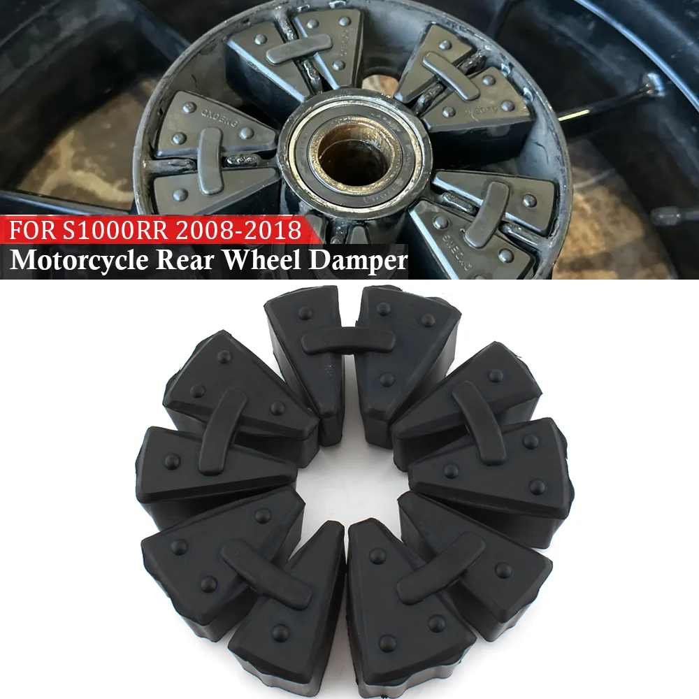 

For BMW S1000R K47 S1000RR K46 S1000XR Motorcycle Sprocket Hub Damper Rear Wheel Drive Rubber Buffer Set