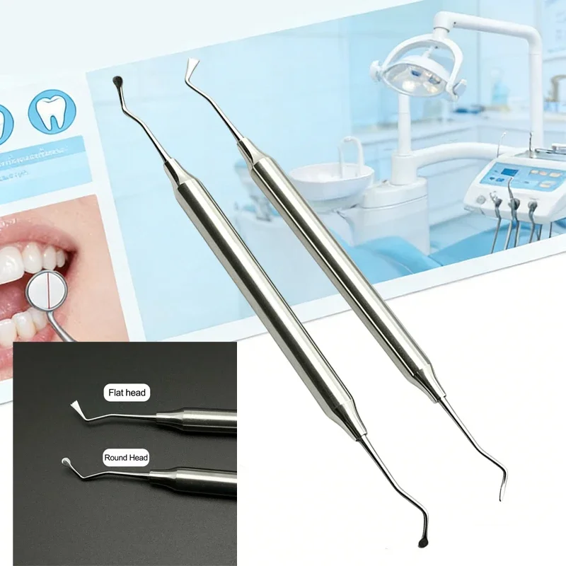 Dental Gingival Retraction Cord Tool-Ergonomic Double Head Packer & Sharp Splitter for Precise Gingival Sulcus Retraction