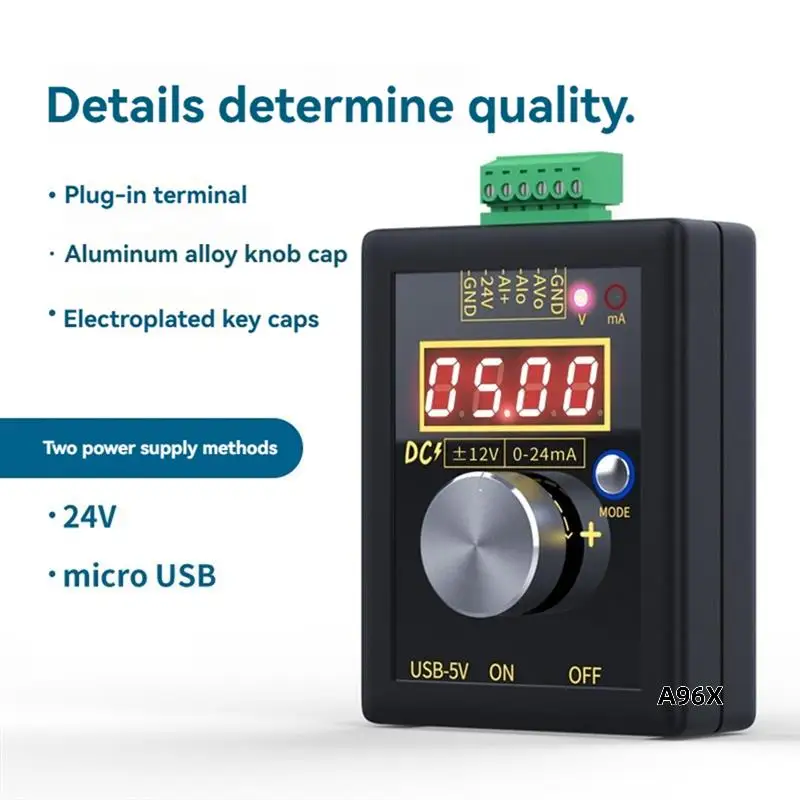 SG-002 Analog Voltage And Current Signal Generator Handheld Voltage Current Signal Generator Electronic Measuring Instruments