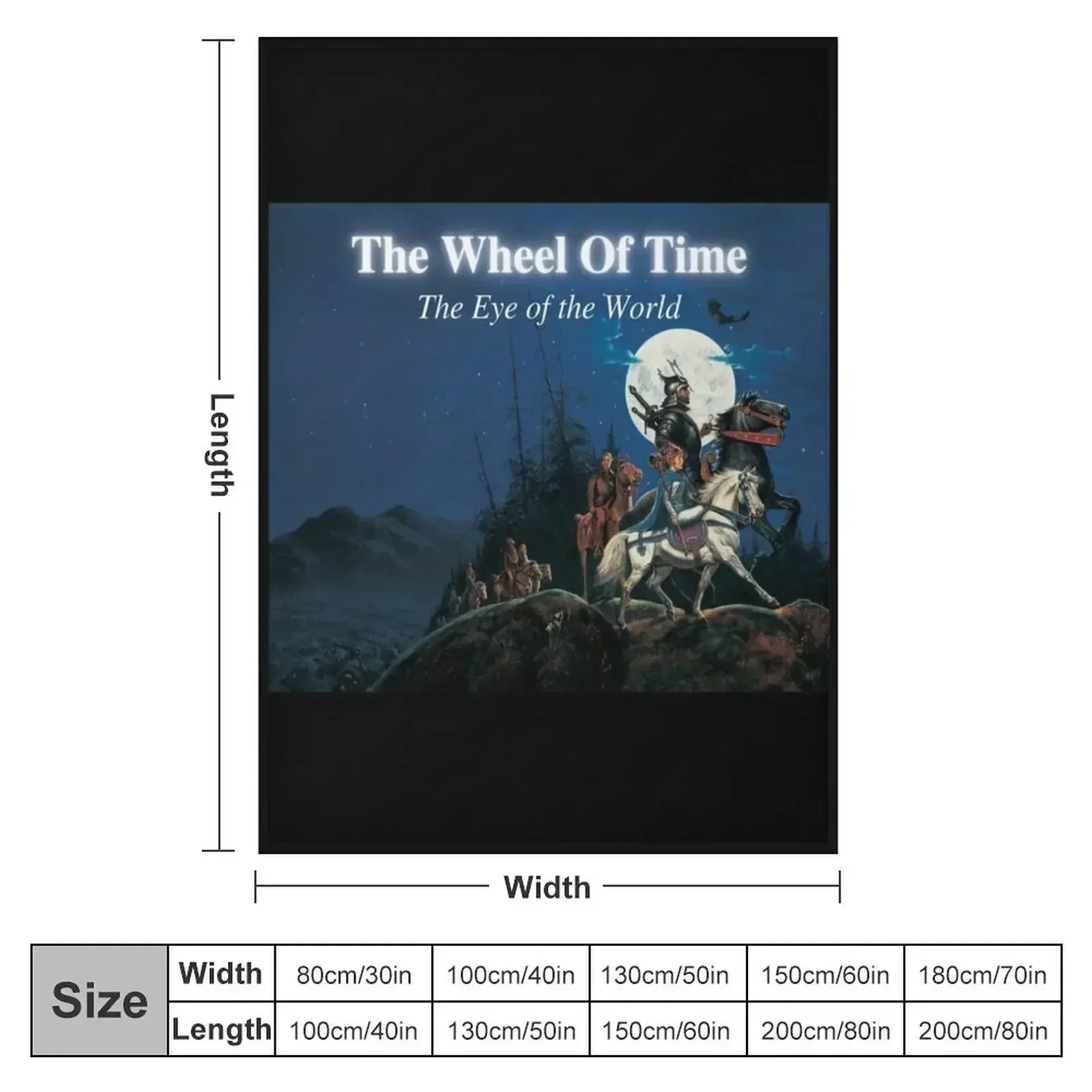 The Wheel Of Time - The Eye of the World Throw Blanket funny gift Soft Big Sleeping Bag decorative Blankets