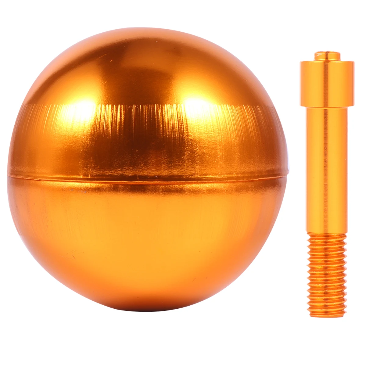 

Flagpole Ball Aluminum Anodized Flappole Ball Replacement Replacement Ornament for Standard Flagpole Top Easy Install Anti Rust