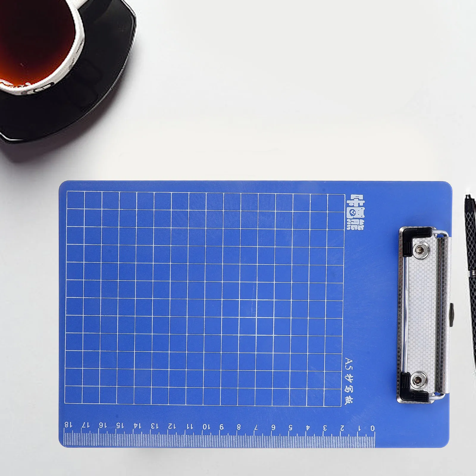 

6 Pcs Plastic Clipboards Colored Ruler Function A5 Size School Office Supplies Lightweight Portable Profile