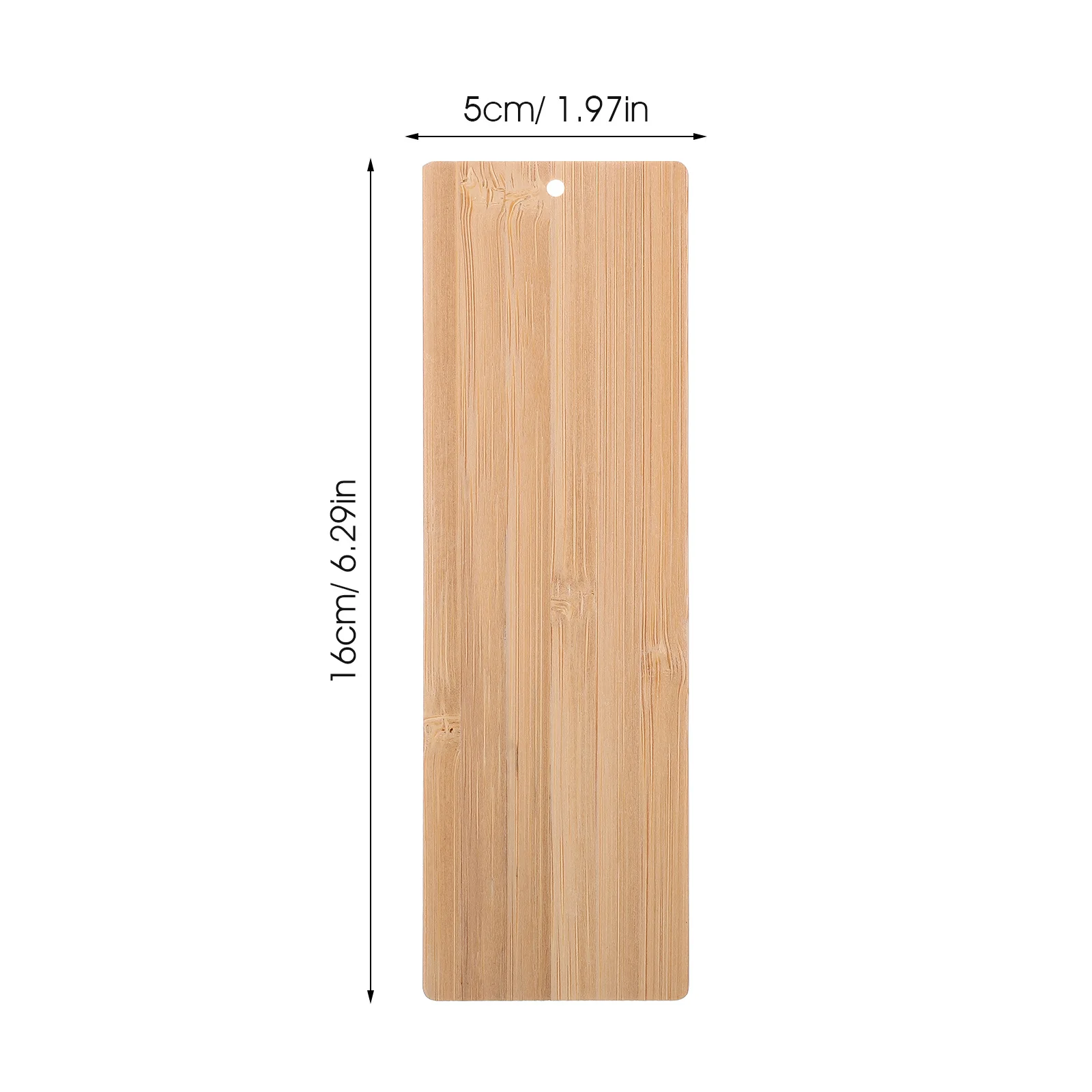10Pcs Bamboo Bookmarks Unfinished Rectangular Cutouts DIY Craft Material Smooth Edges Blank Bookmarks Bookmark Blanks