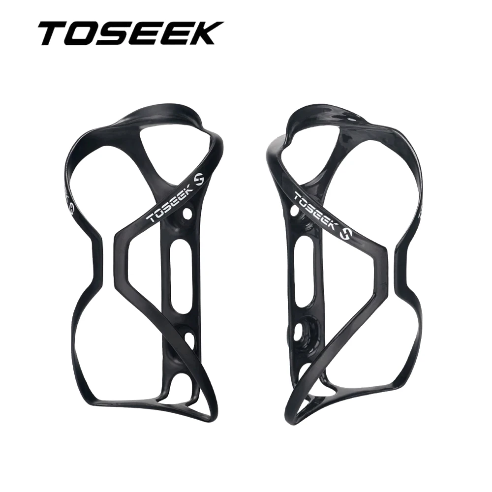 

TOSEEK Ultralight UD Carbon Fibre Water Bottle Cage Bicycle Water Bottle Holder Bike Parts Suitable for Diameter Bottle 65mm