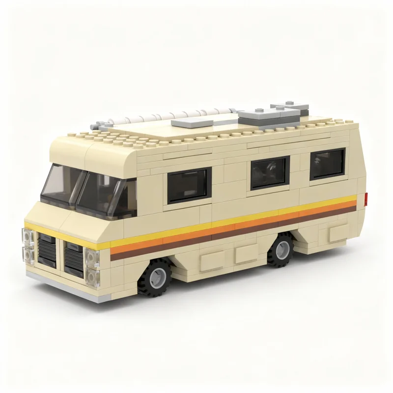 402pcs MOC Breaking Bad RV Minifig Scale City Champions Model Building Blocks Construction Christmas Gift Toy Education Brick