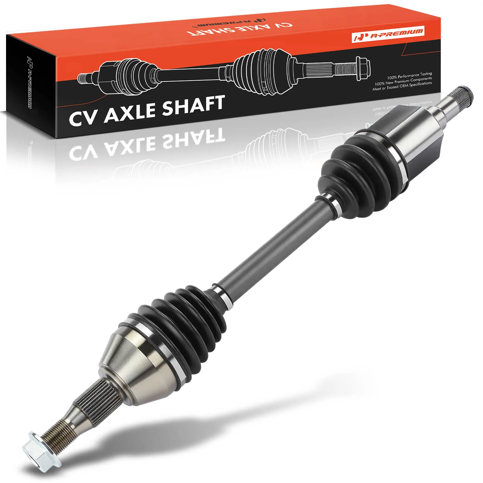 A-Premium Front Driver Side CV Axle Assembly for Ford Taurus 2013-2017 Special Service Police Sedan Lincoln MKT 2013-2016