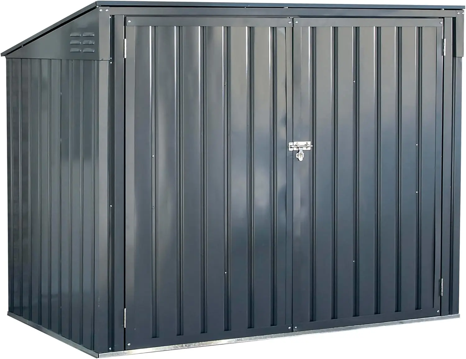 

Sheds 6' X 3' Outdoor Steel Storage Shed, Grey