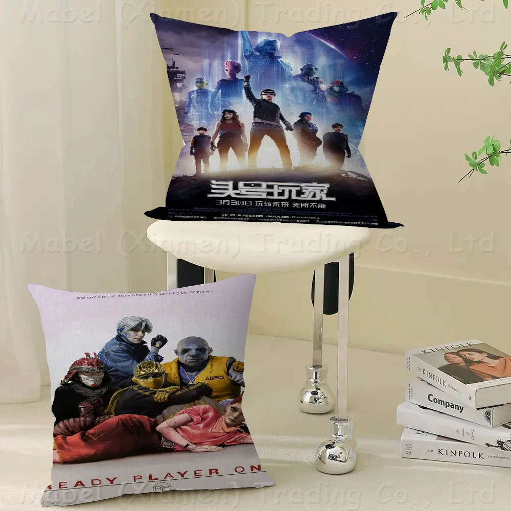 

Ready Player One Pillow Gift Home Office Decoration Bedroom Sofa Car Cushion Cover Case 45x45