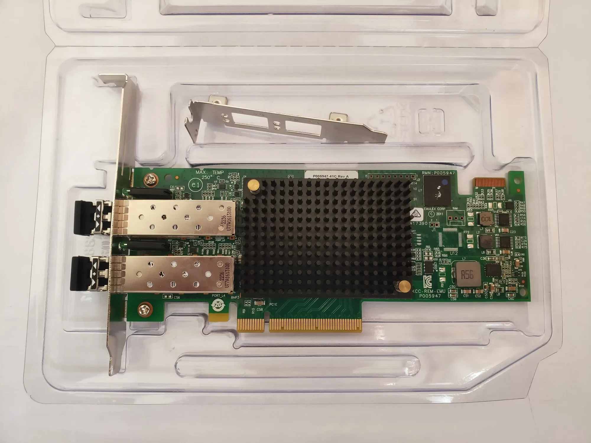 

EMULEX 16G Fibre Channel card LPE16002 LPE16002B-M6 Dual Port HBA Tape Module/16GB Fiber Optical Network Card/fiber Channel 16G