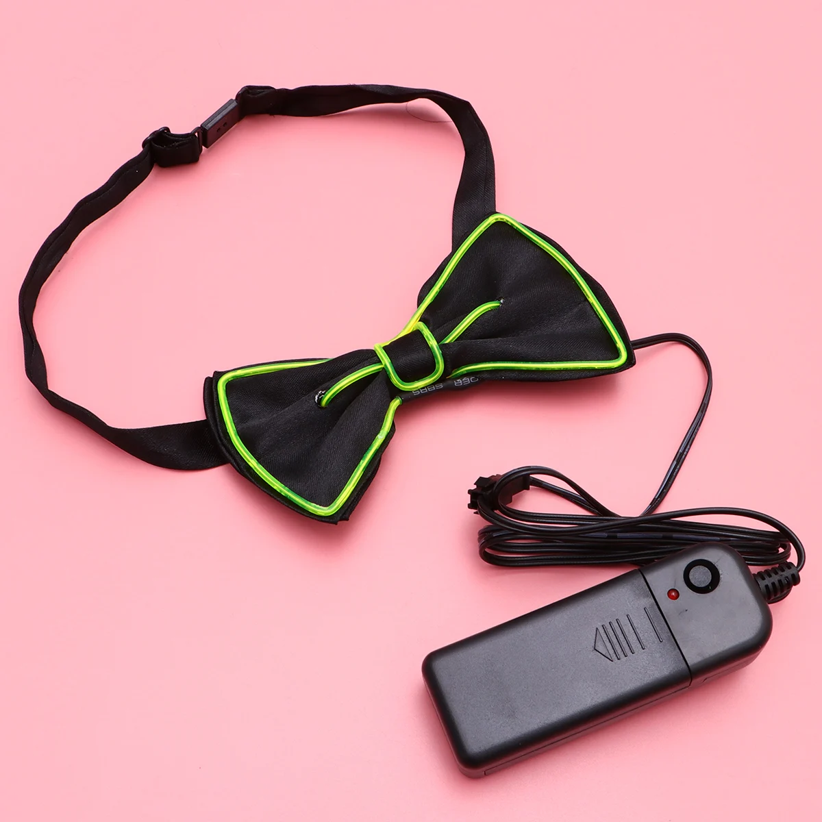 

Luminous Bow Tie Fluorescent Flashing Party Accessory Decoration Masquerade Costume LED Light Emitting