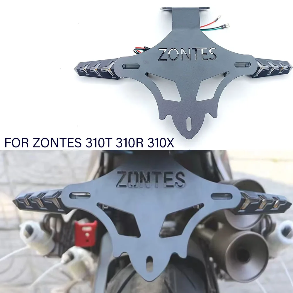 Tail Light Iicense Plate Holder license Plate light Turn Signal Suitable For ZONTES 310T 310R 310X 310T1 310R1 310X1