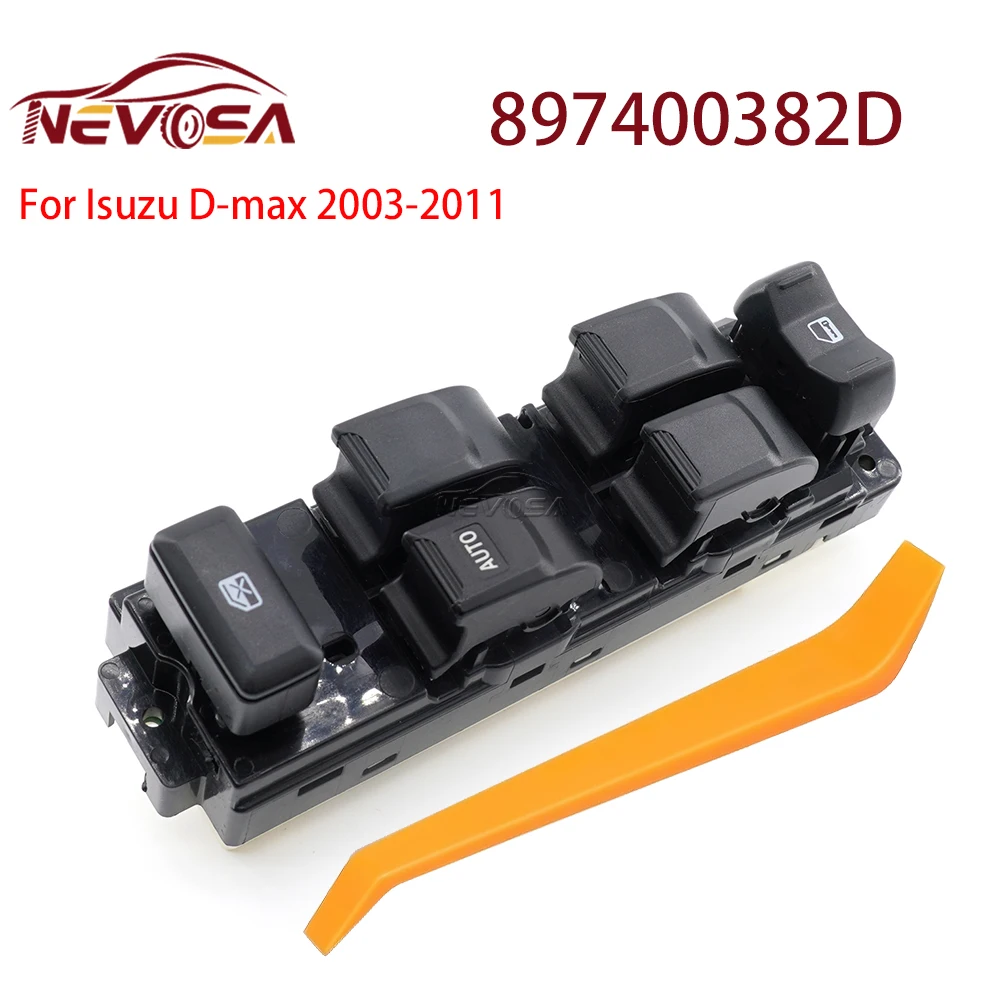 NEVOSA Electric Power Window Switch For Isuzu Dmax D-max 2003 2004 2005 2006 2007 2008 2009 2010 2011 897400382D Car Parts