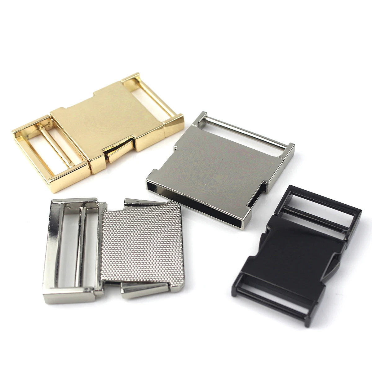 1piece Metal Bag Side Quick Release Buckle Backpack Strap Buckle Closure Clasp for Bag Backpack Strap Parts DIY Accessories