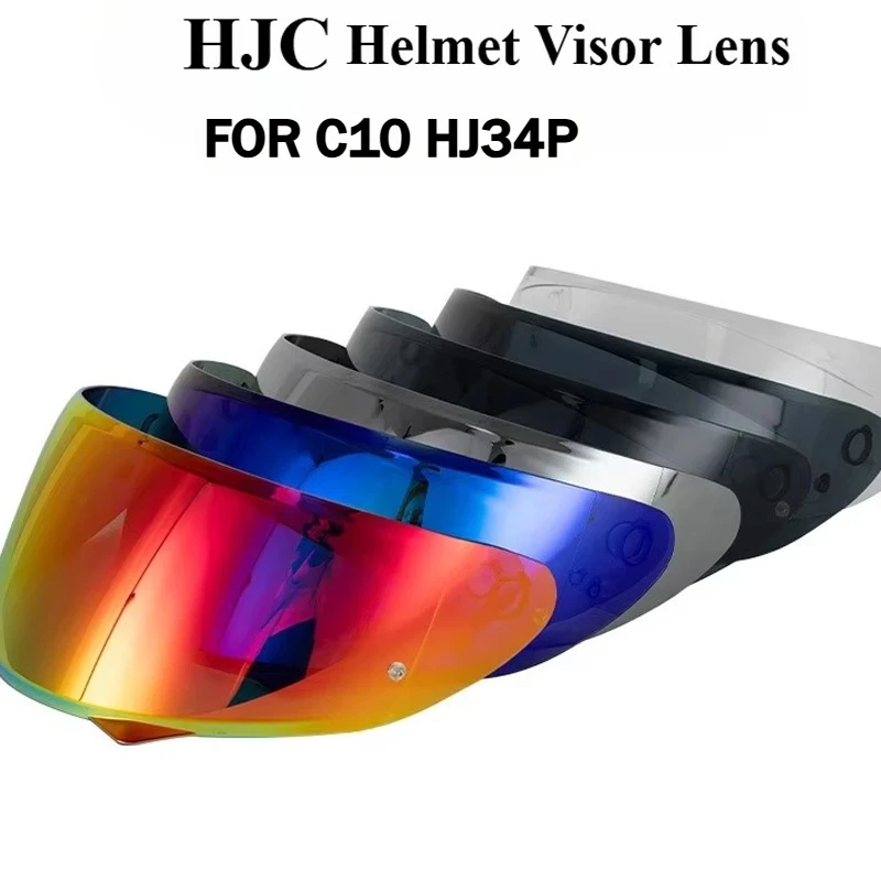 

Козырек для мотоциклетного шлема для HJC C10 HJ34P Casco Moto, лобовое стекло, защита от УФ-лучей, защита для шлема