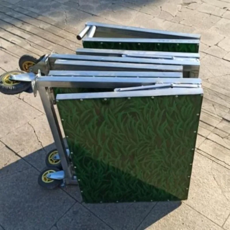 Folding cart with wheels to set up stalls Night market Foldable storage, disassembly and assembly Multifunctional stalls