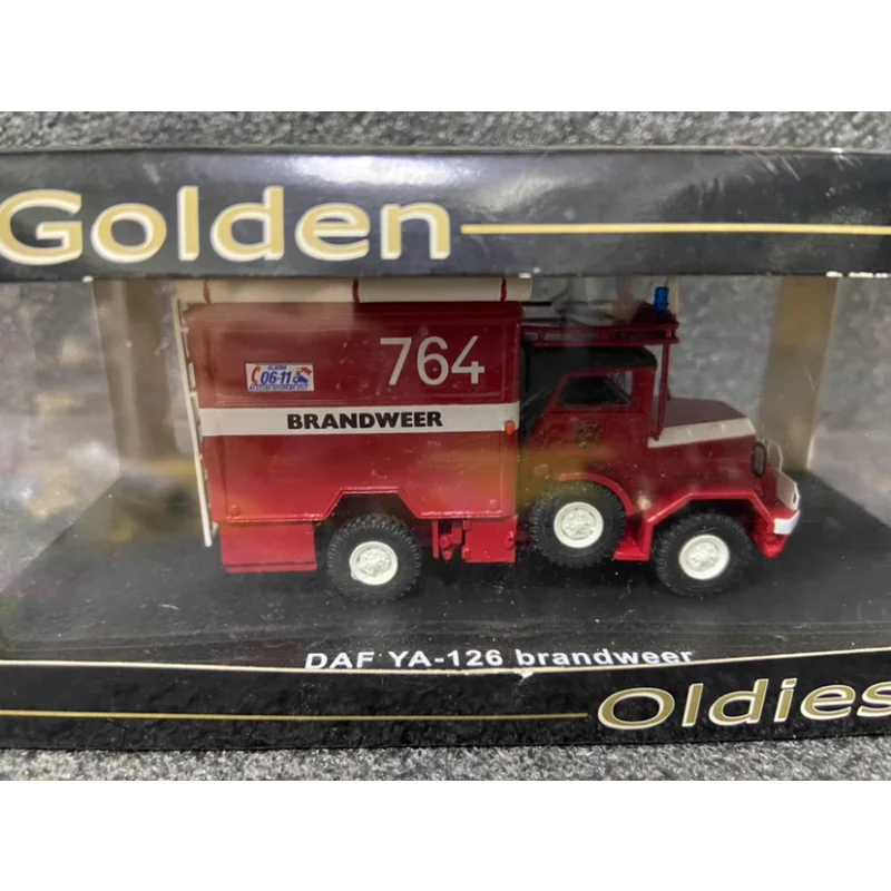 Golden Oldies-escalera Daf Ya-126 a escala 1:50, modelo de coche de resina con motor de bomberos, juguete coleccionable, regalo, adorno de exhibición de recuerdo