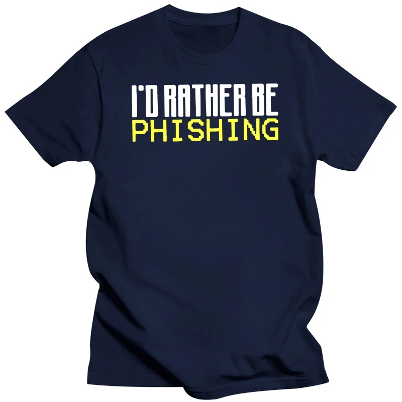 Designing Funny Hacker Phishing Men's T-Shirt Women O-Neck Outfit Men's Tee Shirt Short-Sleeve Clothes Hiphop Tops