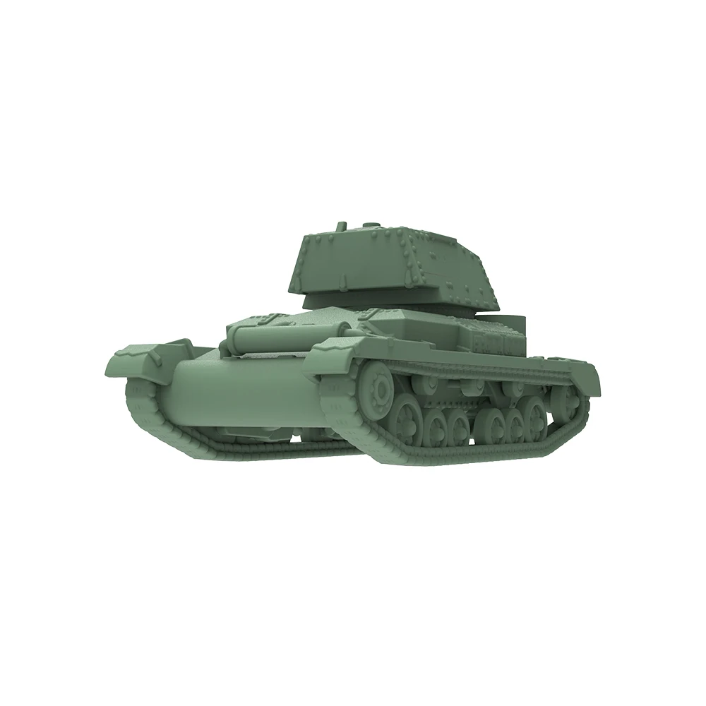 

1/220 1/160 1/87 SSMODEL SS560 Железнодорожная военная модель, комплект британского легкого танка A9 Cruiser MkI